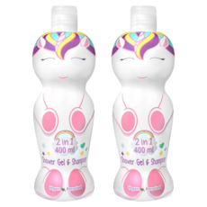 Eau My Unicorn 獨角獸 2合1 沐浴洗髮精 400ml (萌Q收藏版), 2瓶