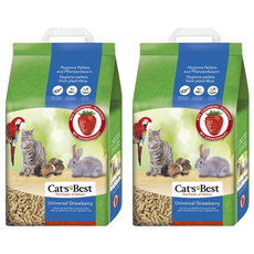 Cat's Best 崩解型粗粒木屑砂, 草莓味, 5.5kg, 2袋