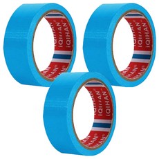 다다 고점도 강력 면 테이프 30mm x 20m, 하늘색, 3개