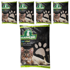 易堆經典系列粗球砂貓砂，5L，抗菌配方, 無香味, 5袋