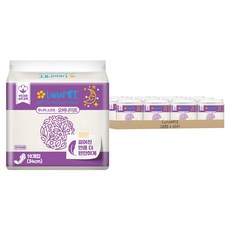 LunaMEE 輕柔夜用衛生棉, 34cm, 10片, 18包