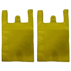 富國 高級手提超市袋 黃色 3號, 280個, 10L