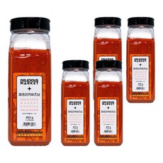 딜리셔스마켓 파프리카시즈닝 향신료 대형, 450g, 5개
