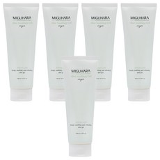 미구하라 알로에 수딩 겔 오리진, 200ml, 5개