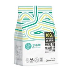 聯華製粉 BLUE JACKET 水手牌 無添加高筋麵粉, 1kg, 1包