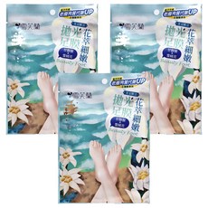 雪芙蘭美足膜法花萃細嫩拋光足膜, 30ml, 3雙, 1雙
