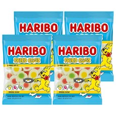 하리보 계란프라이 모양 젤리, 4개, 80g