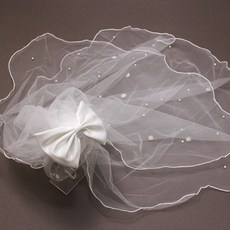 DRESSHOUSE 女童大蝴蝶結面紗