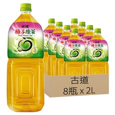 古道 梅子綠茶, 2L, 8瓶