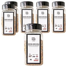 美味市場蒙特利爾牛排調味中, 250g, 6個