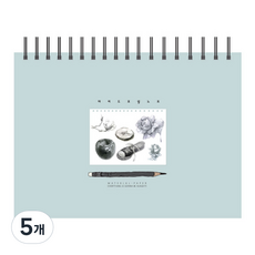 TOCTOC My Drawing 筆記本 薄荷綠 130g, 5個