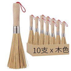 竹刷 25 x 7 x 7cm 110g, 木色, 10支