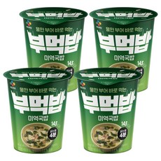 CJ 沖泡飯 海帶芽湯飯, 4個, 45g