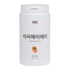 FITS BCAA乳清蛋白 橘子味+搖搖杯+湯匙+束口袋, 500g+搖床+小袋+勺子, 1個