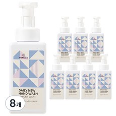 비타할로 데일리뉴 핸드워시 파우더향, 490ml, 8개