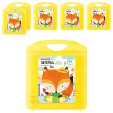 monAmi Moniju 中性蠟筆, 36色, 6個