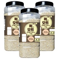 DGFARM 燕麥片, 1.2kg, 3罐