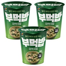 CJ제일제당 부먹밥 미역국밥, 45g, 3개
