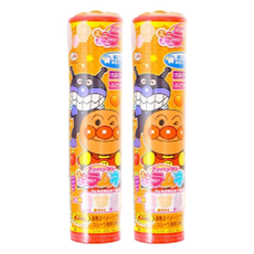 FUJIYA 不二家 麵包超人汽水糖罐 款式隨機, 23g, 2罐