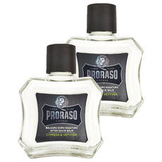 PRORASO 鬍後乳 專業版 柏樹香根草, 100ml, 2瓶