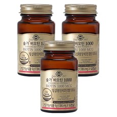 솔가 비오틴 1000, 50정, 3개