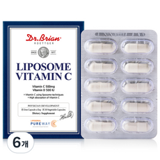 닥터브라이언 리포좀 비타민C 24g, 6개, 30정