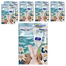 雪芙蘭美足膜法花萃細嫩拋光足膜, 30ml, 6雙, 1雙