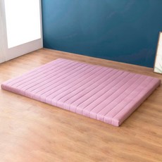 아지오텍스 서포트슬립 메모리폼 토퍼 매트리스, 라벤더바이올렛, 5cm