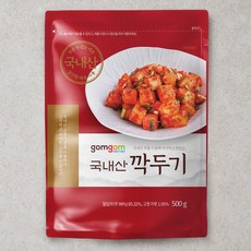 곰곰 국내산 깍두기 (냉장), 500g, 1개