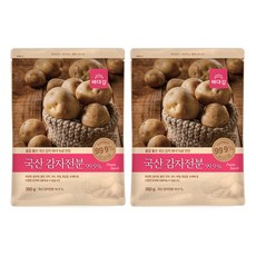 Baedaegam 韓國產馬鈴薯澱粉, 350g, 2個