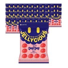 LOTTE 樂天 水果軟糖 草莓口味, 66g, 48包