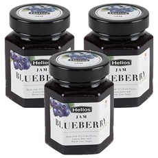 helios 藍莓果醬, 330g, 3個