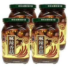 埔里鎮農會 麻辣香菇醬, 遵古法製 口味極品, 380g, 4罐