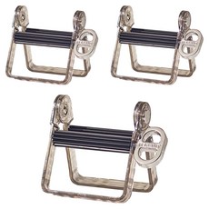 QIDINA 一滴不浪費擠牙膏乳液神器 牙膏架 約8.6*2.8*9.6cm, 3個, 黑色