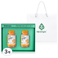 엔젯오리진 비타프레쉬 비타민 C 앤 D 3000 꾸미 140p 선물세트, 3개