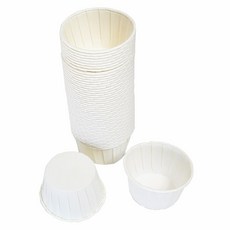 베스톰 컵케익 종이컵, 화이트, 50개