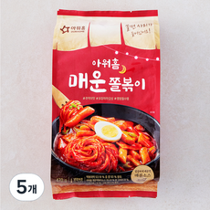 아워홈 매운쫄볶이, 470g, 5개