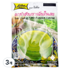 Lobo 泰式卡士達預拌粉 判斷口味, 120g, 3個