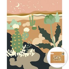 ARTJOY DIY數字油畫 漫步亞利桑那 40 x 50 cm, 混色, 1個