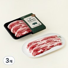 선진포크한돈 동물복지 삼겹살 구이용 (냉장), 500g, 3개