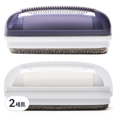 Saenghwalgongsik 便攜式除毛球機 & 除塵器兩件組, 白色, 藍色, 2套