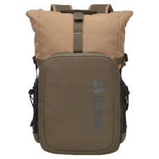 BENRO 百諾 微行者系列 雙肩攝影背包 Incognito B200 可容納1機3鏡1閃 後側拉鍊開口設計 休閒簡約外觀搭配時尚捲蓋設計, 卡其色, 1個