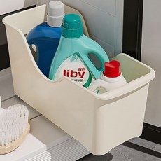 존글로벌 펜트리 하부장 롤링박스 수납함 바퀴형, 화이트, 1개