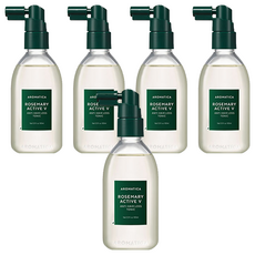 아로마티카 로즈마리 액티브 브이 안티 헤어로스 토닉, 100ml, 5개