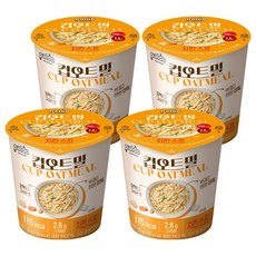 paldo 八道 杯裝燕麥雞湯粥, 33g, 4入