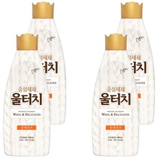 Wool Touch 羊毛觸感 中性洗劑 正裝, 4個, 1L