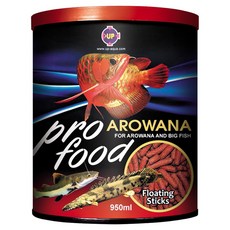 UP AQUA 雅柏 龍魚飼料 E-633-950, 950ml, 1罐