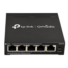 tp-link 簡易管理型交換器 Omada 5埠 Gigabit, ES205GP, 1組
