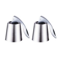 Oxshop推式葡萄酒真空塞, 混色, 2個