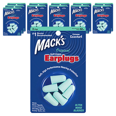 MACK'S Original泡棉耳塞, 12組, 3副